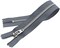#4.5 Aluminum Jeans/Pants Medium Weight YKK Zipper - Color: Rail Grey #578 - Choose Your Length - Made in The United States (1 Zipper Per Pack) (4" Inches)